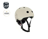 Scoot & Ride Kask Ochronny S-M dla dzieci 3+ Ash - 1014703 - zdjęcie 2